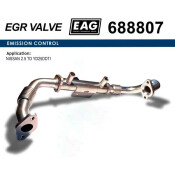 Радиатор охлаждения EGR NISSAN 2.5 TD YD25DDTI EAG EAG, арт. 688807