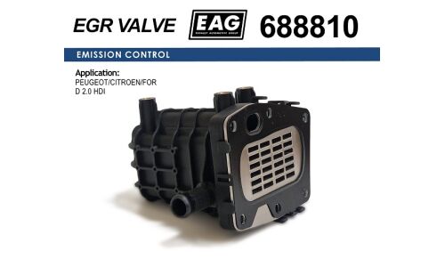Радиатор охлаждения EGR PEUGEOT/CITROEN/FORD 2.0 HDI EAG EAG, арт. 688810