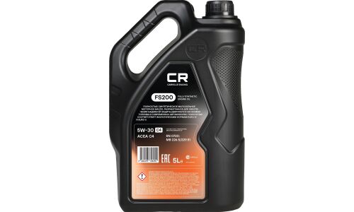 Масло моторное Carville Racing FS200 5w30, синтетическое, ACEA С4, универсальное, 5л, арт. L1D00538
