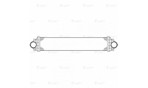 ОНВ (радиатор интеркулера) для а/м Geely Coolray (19-) 1.5T Luzar, арт. LRIC 3030
