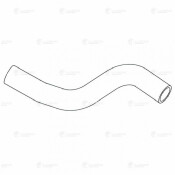 Патрубок охл. для а/м Nissan Almera Classic (05-) 1.6i верх. (EPDM,1шт.) Luzar, арт. LPK 14011