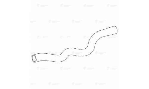 Патрубок охл. для а/м Opel Astra J (09-) 1.4i AT верх. (EPDM, 1 шт.) Luzar, арт. LPK 2105