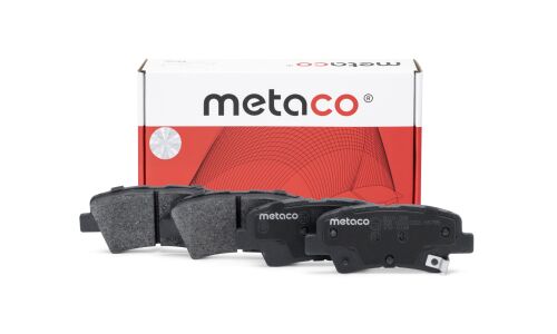 Колодки тормозные дисковые | зад METACO, арт. 3010-386