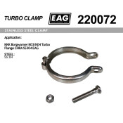 Хомут турбины KKK Borgwarner K03/K04 Turbo Flange CHRA SS304 EAG EAG, арт. 220072