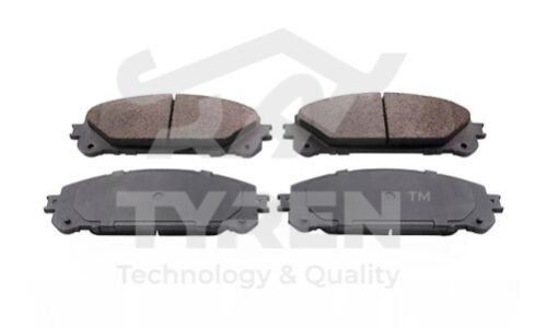 Колодки тормозные дисковые Tyren, передние, комплект на ось (4 шт), арт. TYR1222061