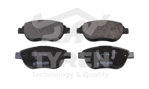 Колодки тормозные дисковые Tyren, передние, комплект на ось (4 шт), арт. TYR1217411