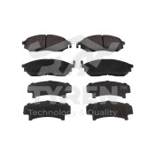 Колодки тормозные дисковые Tyren, передние, комплект на ось (4 шт), арт. TYR1212151