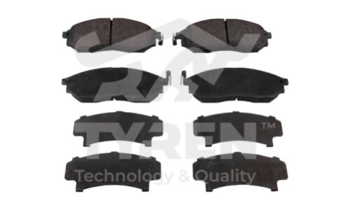 Колодки тормозные дисковые Tyren, передние, комплект на ось (4 шт), арт. TYR1212151