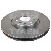 Диск тормозной Tyren, передний, арт. TYR1023121