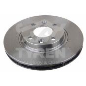 Диск тормозной | перед TYREN, арт. TYR1017841