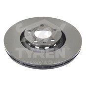 Диск тормозной | перед TYREN, арт. TYR1019731