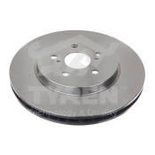 Диск тормозной | перед TYREN, арт. TYR1022881