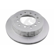 Диск тормозной с покрытием | зад TYREN, арт. TYR1120291