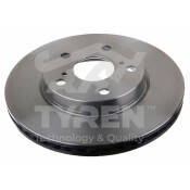 Диск тормозной | перед TYREN, арт. TYR1022471