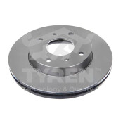 Диск тормозной | перед TYREN, арт. TYR1011371