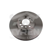 Диск тормозной Tyren, передний, арт. TYR1010631