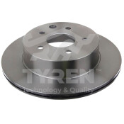 Диск тормозной | зад TYREN, арт. TYR1011601