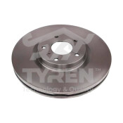 Диск тормозной Tyren, передний, арт. TYR1011691