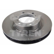 Диск тормозной | перед TYREN, арт. TYR1022711