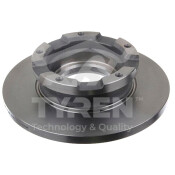 Диск тормозной | зад TYREN, арт. TYR1012931