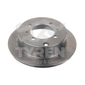 Диск тормозной Tyren, задний, арт. TYR1013681
