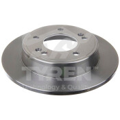 Диск тормозной Tyren, задний, арт. TYR1015851