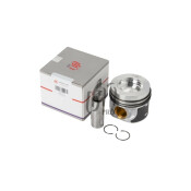 Поршень 0.50 с кольцами Audi/VW 2.0 TDi CFFA/CGLA d81.01+0.5 United Motors, арт. PC1115-050