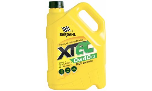 Масло моторное Bardahl XTEC 0w40, синтетическое, API SN, ACEA C3, универсальное, 5л, арт. 34153