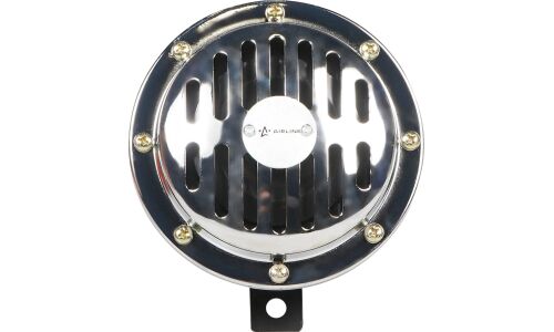 Сигнал звуковой Airline, дисковый, 24В, частота 330/400Гц, громкость 118дБ, Ø125мм, комплект 2 шт, арт. AEBE001