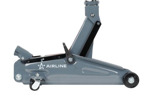 Домкрат гидравлический подкатной Airline, 2500кг, подъём 120–350мм, кейс, арт. AJ25F340K