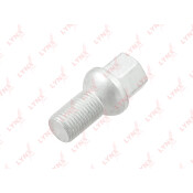 Болт колесный LYNXauto FW-3121, для Audi, Skoda, Volkswagen, M14x1.5(R), длина 48мм, под ключ 17мм, 1шт, арт. FW-3121