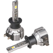 Лампа светодиодная Airline Standart H1 (P14.5s, T8), 12В, 17Вт (соответствует 55Вт), 3000K, комплект 2 шт, арт. AEAR002