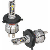 Лампа светодиодная Airline Standart H4 (P43t, T16), 12В, 17/17Вт (соответствует 60/55Вт), 3000К, комплект 2 шт, арт. AEAR014