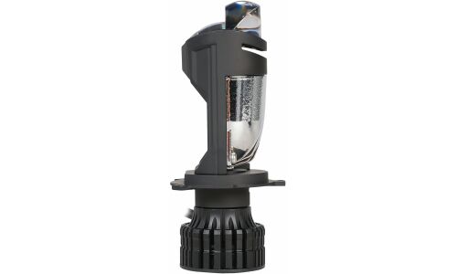 Лампа светодиодная Airline Bi-LED Lens H4 (P43t, T16), 12/24В, 60/60Вт, 6500К, комплект 2 шт, арт. AEAR224