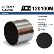 Каталитический блок металл. 120x100 Euro 0 EAG EAG, арт. 120100M