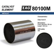 Каталитический блок металл. 80x100 Euro 0 EAG EAG, арт. 80100M