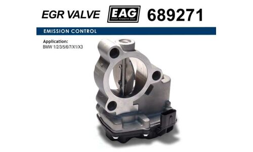 Дроссельная заслонка BMW 1/2/3/5/6/7/X1/X3 EAG EAG, арт. 689271