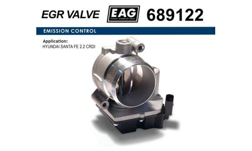 Дроссельная заслонка HYUNDAI SANTA FE 2.2 CRDI EAG EAG, арт. 689122