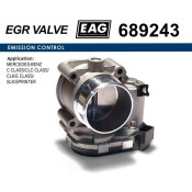 Дроссельная заслонка MERCEDES-BENZ C CLASS/CLC CLASS/CLK/E CLASS/SLK/SPRINTER EAG EAG, арт. 689243
