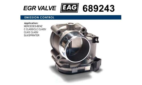 Дроссельная заслонка MERCEDES-BENZ C CLASS/CLC CLASS/CLK/E CLASS/SLK/SPRINTER EAG EAG, арт. 689243