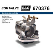 Дроссельная заслонка SKODA OCTAVIA II, VW CADDY/JETTA III/GOLF V/PASSAT B6 1.6 EAG EAG, арт. 670376