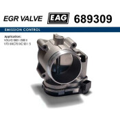 Дроссельная заслонка VOLVO S60 I /S80 I/V70 II/XC70 IXC 90 I 5 EAG EAG, арт. 689309