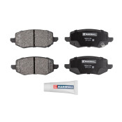 Колодки тормозные дисковые Marshall, задние, комплект на ось (4 шт), арт. M2622108