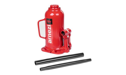 Домкрат гидравлический бутылочный 15т 227-457мм ARNEZI, арт. R7100214
