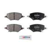 Колодки тормозные дисковые Marshall, передние, комплект на ось (4 шт), арт. M2622114