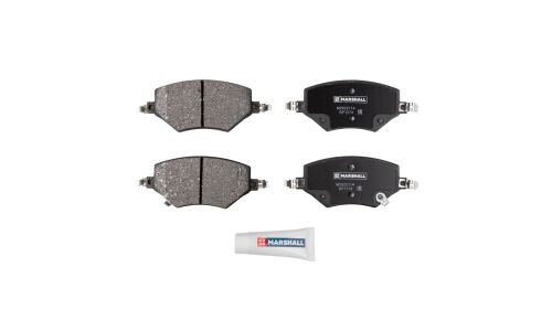 Колодки тормозные дисковые Marshall, передние, комплект на ось (4 шт), арт. M2622114