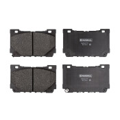 Колодки тормозные дисковые Marshall, передние, комплект на ось (4 шт), арт. M2622116