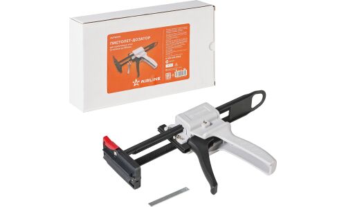Пистолет-дозатор для герметиков и клея Airline, в тюбиках до 180мм, арт. AVPM001