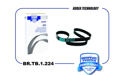 Ремень поликлиновой 6PK1102 Brave, арт. BR.TB.1.224