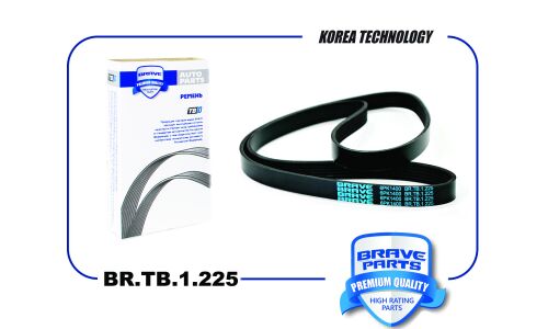 Ремень поликлиновой 6PK1400 Brave, арт. BR.TB.1.225